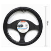 Coprivolante Auto Copertura Fodera Protezione Sterzo Universale 38 Cm Nero Cv-16