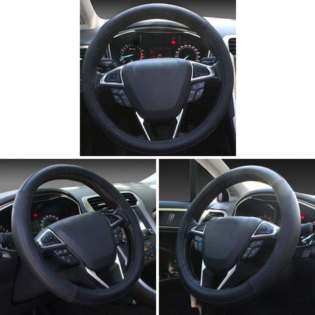 COPRIVOLANTE CON PRESA COMFORT PER VOLANTE AUTO NERO IN GOMMA DIAMETRO 38 CM Auto e Moto/Parti per auto/Allestimenti interni/Volanti e mozzi per volante/Coprivolanti Trade Shop italia - Napoli, Commerciovirtuoso.it