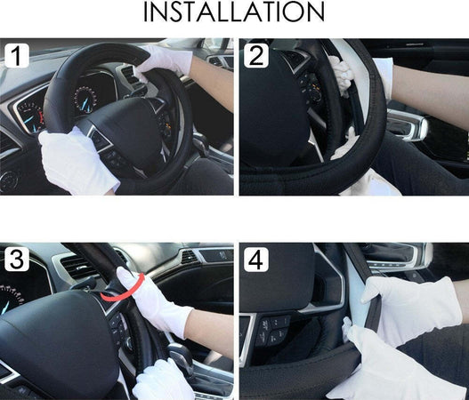 COPRIVOLANTE CON PRESA COMFORT PER VOLANTE AUTO NERO IN GOMMA DIAMETRO 38 CM Auto e Moto/Parti per auto/Allestimenti interni/Volanti e mozzi per volante/Coprivolanti Trade Shop italia - Napoli, Commerciovirtuoso.it