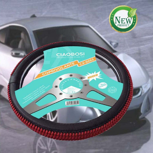 Coprivolante Copri Volante Auto Nero Rosso 37-39cm Con Presa Comfort Cx-9265 Auto e Moto/Parti per auto/Allestimenti interni/Volanti e mozzi per volante/Coprivolanti Trade Shop italia - Napoli, Commerciovirtuoso.it