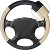 Coprivolante-Copri-Volante-Diametro-38-Presa-Comfort-Auto-Nero-Beige
