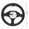 Coprivolante Universale Auto Copertura Fodera Protezione Sterzo 38cm Nero Cv-19