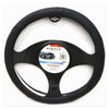 Coprivolante Universale Auto Fodera Protezione Sterzo 38cm Nero Con Rilievi Cv-20