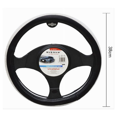 Coprivolante Universale Per Sterzo Auto Fodera Protezione Accessorio 38 Cm Cv-12