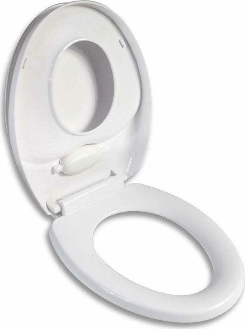 Copriwater Bianco Adattatore Riduttore Bambini Tavoletta Wc Chiusura Ammortizzata Casa, arredamento e bricolage > Accessori Bagno > Copriwater Trade Shop italia - Napoli, Commerciovirtuoso.it