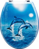 COPRIWATER COPRI WATER SEDILE WC BAGNO UNIVERSALE CERNIERE ACCIAIO 2 DELFINI  Trade Shop italia - Napoli, Commerciovirtuoso.it