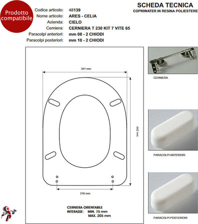 Copriwater-coprivaso-tavoletta-sedile-wc-per-Cielo-vaso-Celia-bianco