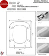 Copriwater-coprivaso-tavoletta-sedile-wc-per-Dolomite-vaso-Rio-bianco
