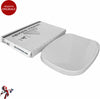 Copriwater-Dolomite-Fleo-ORIGINALE-in-termoindurente-cerniere-inox-codice-J105100-colore-bianco