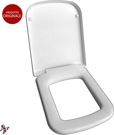 Copriwater-Dolomite-Mia-chiusura-normale-ORIGINALE-in-termoindurente-cerniere-inox-codice-J437900-colore-bianco