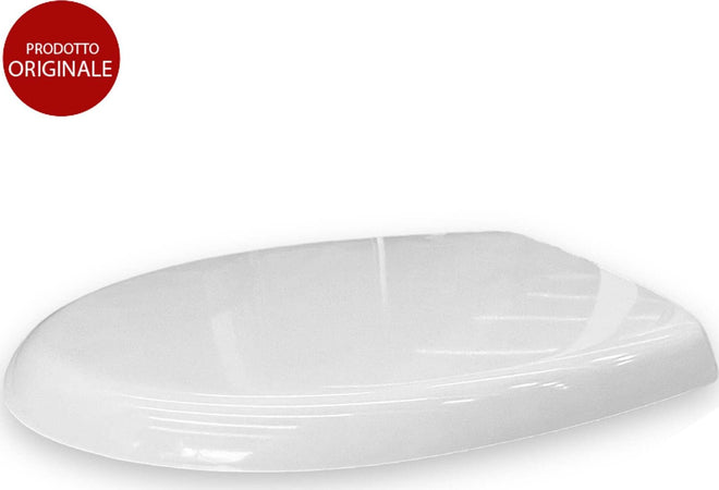 Copriwater-Dolomite-Perla-New-ORIGINALE-in-termoindurente-cerniere-inox-codice-J326900-colore-bianco
