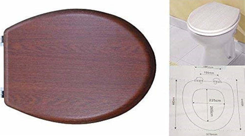 Copriwater Effetto Legno Noce Ciliegio Arredo Per Bagno Copri Wc Water Coprivaso Copriwater Trade Shop italia - Napoli, Commerciovirtuoso.it