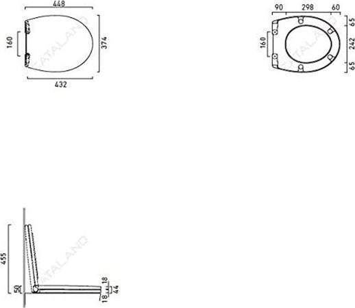 Copriwater-originale-Catalano-New-Velis-50-in-termoindurente