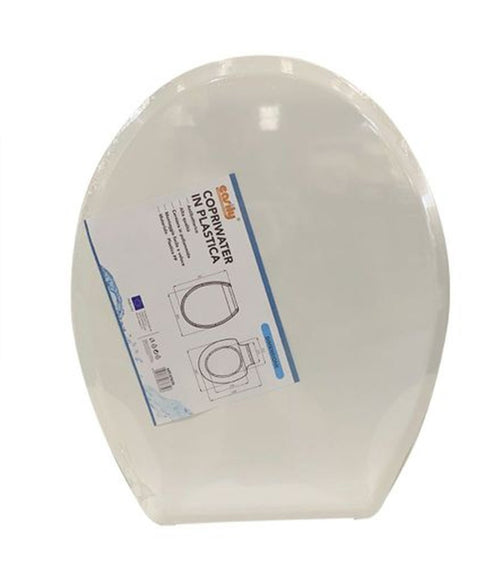 Copriwater Sedile Coprivaso Wc Bagno In Plastica Lotos Slim Design Bianco 87635