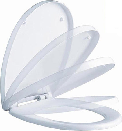 Copriwater Sedile Ricambio Wc Universale per Sanitari Bagno Chiusura Rallentatato Fai da te/Attrezzature per cucine e bagni/Attrezzature per bagni/Vasi WC Decor Space - Altamura, Commerciovirtuoso.it