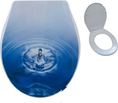 Copriwater-Universale-Bagno-Copri-Wc-44x36.5cm-Morbido-Fantasia-Goccia-D'acqua