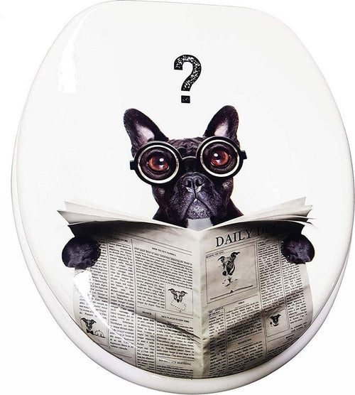 Copriwater Universale Cagnolino Nero Giornale Esy_69002 Tazza Bagno Wc Water  Trade Shop italia - Napoli, Commerciovirtuoso.it