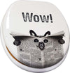 Copriwater-Universale-Cagnolino-Nero-Giornale--69004-Tazza-Bagno-Wc-Water
