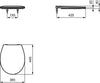 Copriwater-Universale-Duroplast-Chiusura-Normale-per-Dolomite-e-Ideal-Standard-Bianco