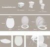 Copriwater-Universale-Duroplast-Chiusura-Normale-per-Dolomite-e-Ideal-Standard-Bianco