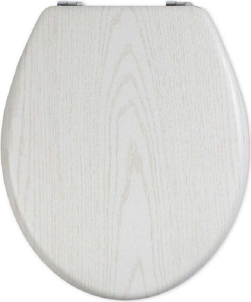 Copriwater Universale In Legno Mdf Resistente Con Stampa Legno Bianco Cerniere Casa, arredamento e bricolage > Accessori Bagno > Copriwater Trade Shop italia - Napoli, Commerciovirtuoso.it