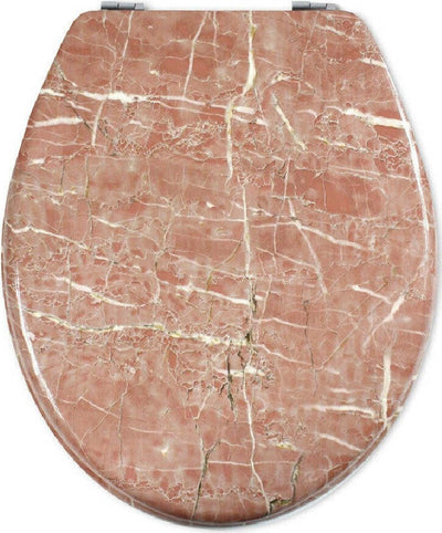 Copriwater Universale In Legno Mdf Resistente Con Stampa Marmo Rosa Cerniere Wc Casa, arredamento e bricolage > Accessori Bagno > Copriwater Trade Shop italia - Napoli, Commerciovirtuoso.it