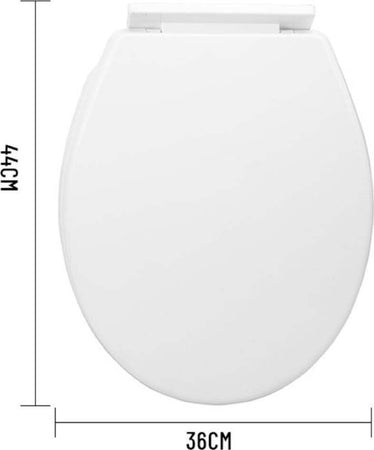 Copriwater Universale In Plastica Super Resistente 44x36cm Colore Bianco 59014 Casa e cucina/Bagno/Accessori per il bagno/Accessori per il WC/Sedili WC Trade Shop italia - Napoli, Commerciovirtuoso.it