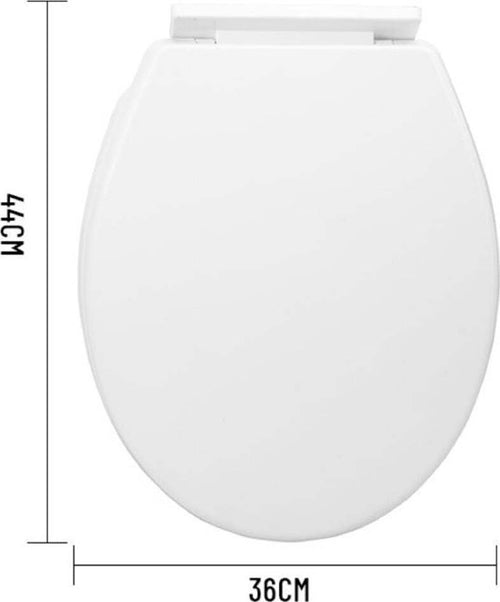 Copriwater Universale In Plastica Super Resistente 44x36cm Colore Bianco 59014 Casa e cucina/Bagno/Accessori per il bagno/Accessori per il WC/Sedili WC Trade Shop italia - Napoli, Commerciovirtuoso.it