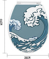 Copriwater Universale In Plastica Super Resistente 44x36cm Decoro Onda Mare Surf Casa e cucina/Bagno/Accessori per il bagno/Accessori per il WC/Sedili WC Trade Shop italia - Napoli, Commerciovirtuoso.it