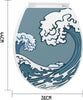 Copriwater Universale In Plastica Super Resistente 44x36cm Decoro Onda Mare Surf Casa e cucina/Bagno/Accessori per il bagno/Accessori per il WC/Sedili WC Trade Shop italia - Napoli, Commerciovirtuoso.it