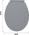 Copriwater Universale Standard In Plastica Super Resistente 44x36cm Color Grigio Casa e cucina/Bagno/Accessori per il bagno/Accessori per il WC/Copriwater e copri serbatoio per WC Trade Shop italia - Napoli, Commerciovirtuoso.it