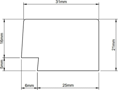 copy of Profilo di chiusura in duropolimero rovere naturale chiaro 31x21x2800mm Fai da te/Pitture trattamenti per pareti e utensili/Strumenti per carta da parati e posa carta da parati/Bordi per carta da parati Led Mall Home - Napoli, Commerciovirtuoso.it