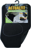 CORA-Set-Tappeti-per-auto-Actualfit-Modello-4-Nero-Co-Ra