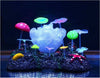 Corallo-Fluorescente-Erba-Stella-Funghi-Ornamento-Per-Acquario-Decorazioni