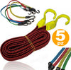 CORDA ELASTICA CON GANCI PER BICI, MOTO, AUTO 5 PEZZI DA 1,5 M X 2 CM Auto e Moto/Accessori per viaggio e trasporto/Cinghie di tensionamento Trade Shop italia - Napoli, Commerciovirtuoso.it