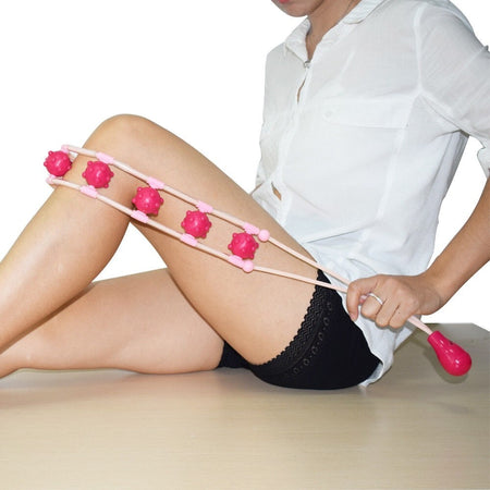 CORDA MASSAGGIANTE RULLI MANUALE ALLENAMENTO GLUTEI CELLULITE COSCE PESO RELAX  Trade Shop italia - Napoli, Commerciovirtuoso.it