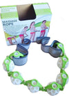 CORDA MASSAGGIANTE RULLI MANUALE ALLENAMENTO GLUTEI CELLULITE COSCE PESO RELAX  Trade Shop italia - Napoli, Commerciovirtuoso.it