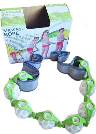 CORDA MASSAGGIANTE RULLI MANUALE ALLENAMENTO GLUTEI CELLULITE COSCE PESO RELAX  Trade Shop italia - Napoli, Commerciovirtuoso.it