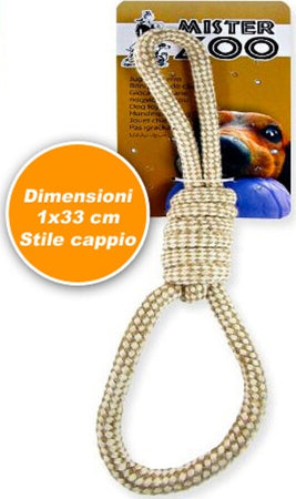 Corda Per Cane Cani Stile Cappio Da Mordere 1x33 Cm Gioco E Addestramento Dog Prodotti per animali > Prodotti per Cani > Giocattoli Trade Shop italia - Napoli, Commerciovirtuoso.it