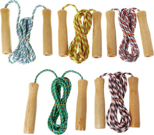 Corda Per Saltare Allenamento Crossfit Jump Rope Pugilato Fitness Manici Legno Corde per Saltare Fitness Trade Shop italia - Napoli, Commerciovirtuoso.it