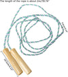 Corda Per Saltare Allenamento Crossfit Jump Rope Pugilato Fitness Manici Legno Corde per Saltare Fitness Trade Shop italia - Napoli, Commerciovirtuoso.it