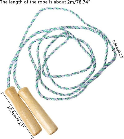 Corda Per Saltare Allenamento Crossfit Jump Rope Pugilato Fitness Manici Legno Corde per Saltare Fitness Trade Shop italia - Napoli, Commerciovirtuoso.it