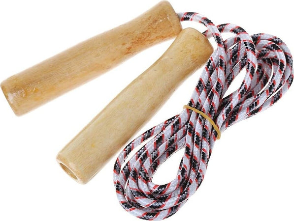 Corda Per Saltare Allenamento Crossfit Jump Rope Pugilato Fitness Manici Legno Corde per Saltare Fitness Trade Shop italia - Napoli, Commerciovirtuoso.it