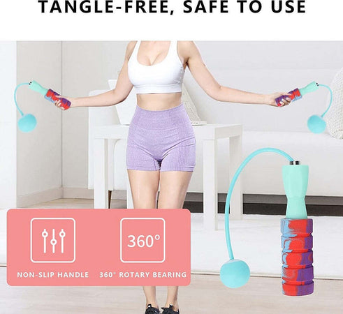 Corda Per Saltare Senza Corda Senza Grovigli Con Impugnatura Antiscivolo Fitness Sport e Tempo Libero > Attrezzi e Abbigliamento Sportivo > Corde per Saltare Fitness Trade Shop italia - Napoli, Commerciovirtuoso.it