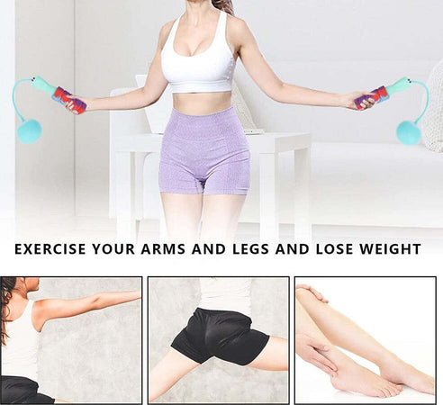 Corda Per Saltare Senza Corda Senza Grovigli Con Impugnatura Antiscivolo Fitness Sport e Tempo Libero > Attrezzi e Abbigliamento Sportivo > Corde per Saltare Fitness Trade Shop italia - Napoli, Commerciovirtuoso.it