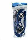 Corde elastiche ammortizzatrici 6 p.zi con ganci in acciaio rivestiti in plastica 900 mm