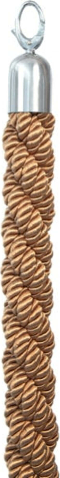 Cordone intrecciato per colonnina segnapercorso - color bronzo - lunghezza 150 cm - Securit Fai da te/Sicurezza e protezione/Attrezzature per sicurezza sul lavoro/Apparecchiature anticaduta/Corde e cordoni di contenimento Eurocartuccia - Pavullo, Commerciovirtuoso.it