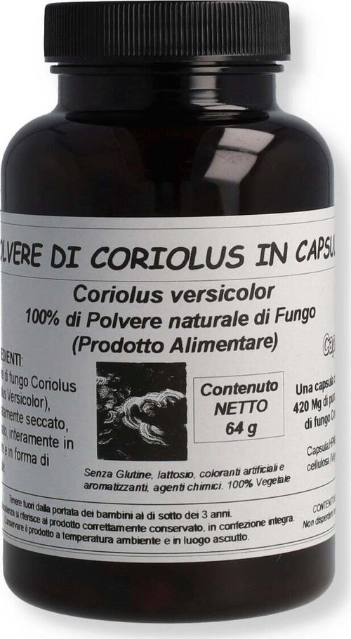 CORIOLUS-POLVERE-integratore-alimentare-120-capsule-Funghi-Vitalia