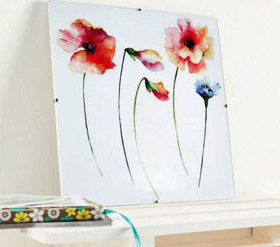 Cornice-A-Giorno-30-X-30cm-In-Crilex-Cornici-Portafoto-Puzzle-Poster-Foto-Stampe