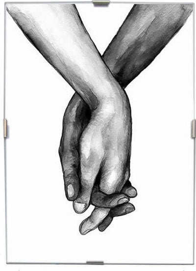 Cornice-A-Giorno-30-X-40cm-In-Crilex-Cornici-Portafoto-Puzzle-Poster-Foto-Stampe